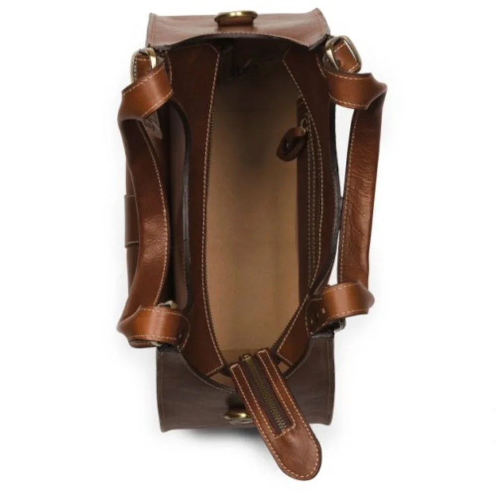 ANONIMO FIORENTINO Women's Made In Italy Grained Hobo Shoulder satchel‎ Handbag